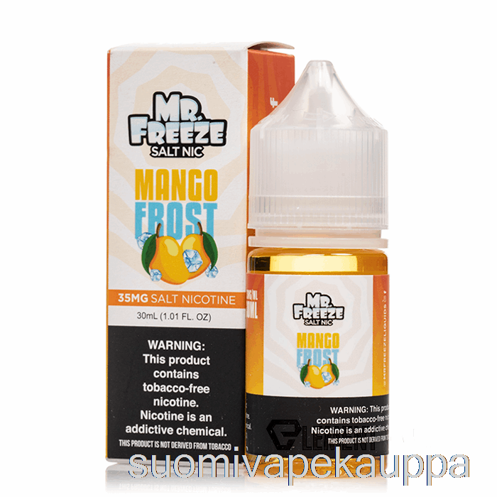 Vape Box Mango Frost - Mr Jäädytyssuolat - 30ml 50mg